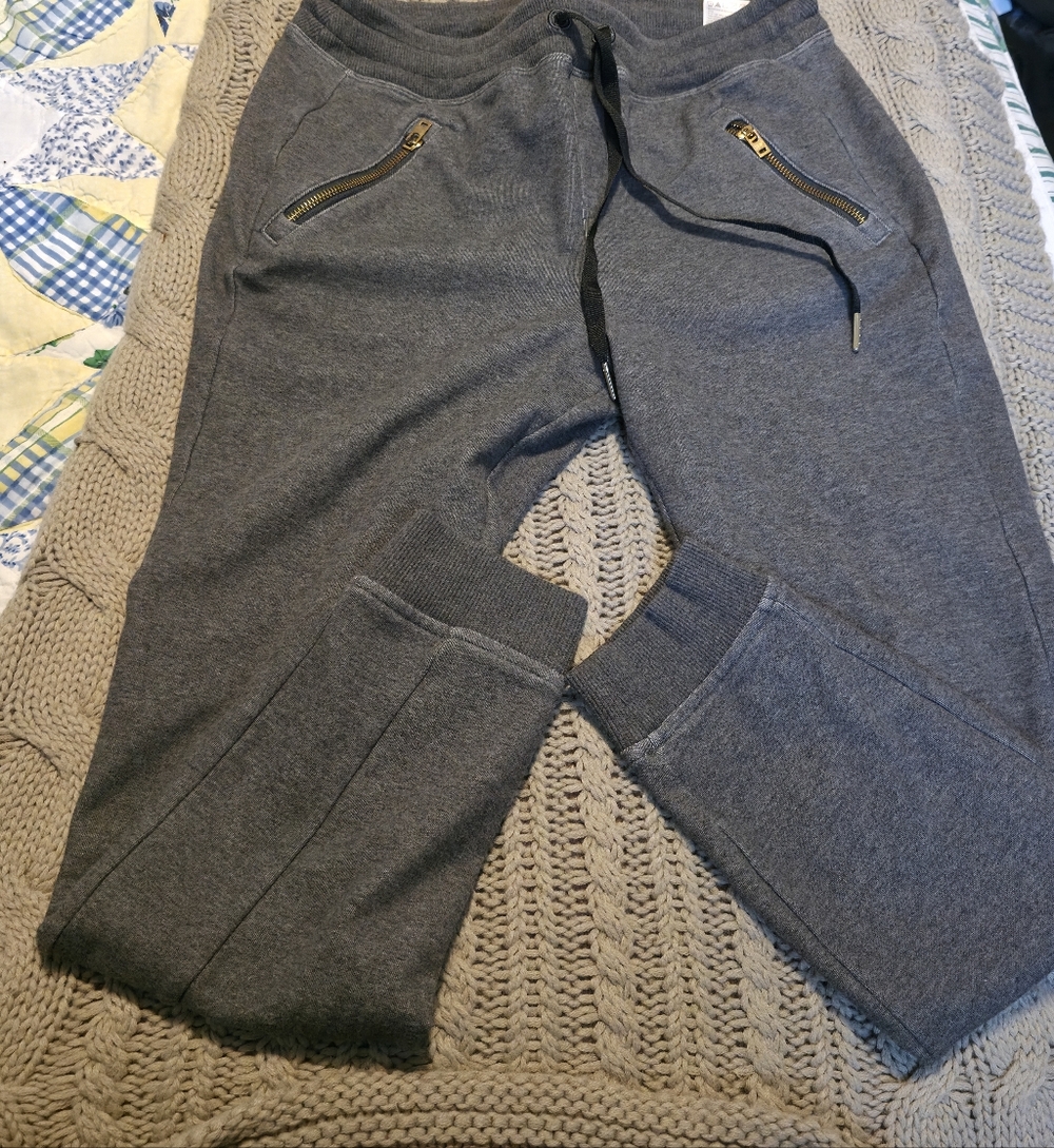 4/$25 Deal! Lole Gray Women's Jogger Pants with Zipper Pockets